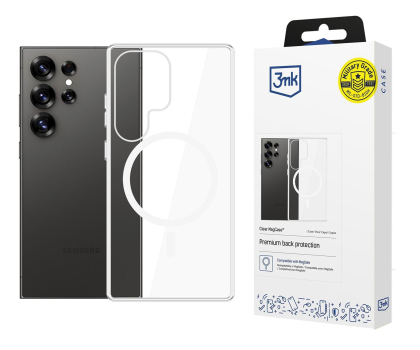 Etui / obudowa na smartfona 3mk Clear MagCase do Samsung Galaxy S25 Ultra